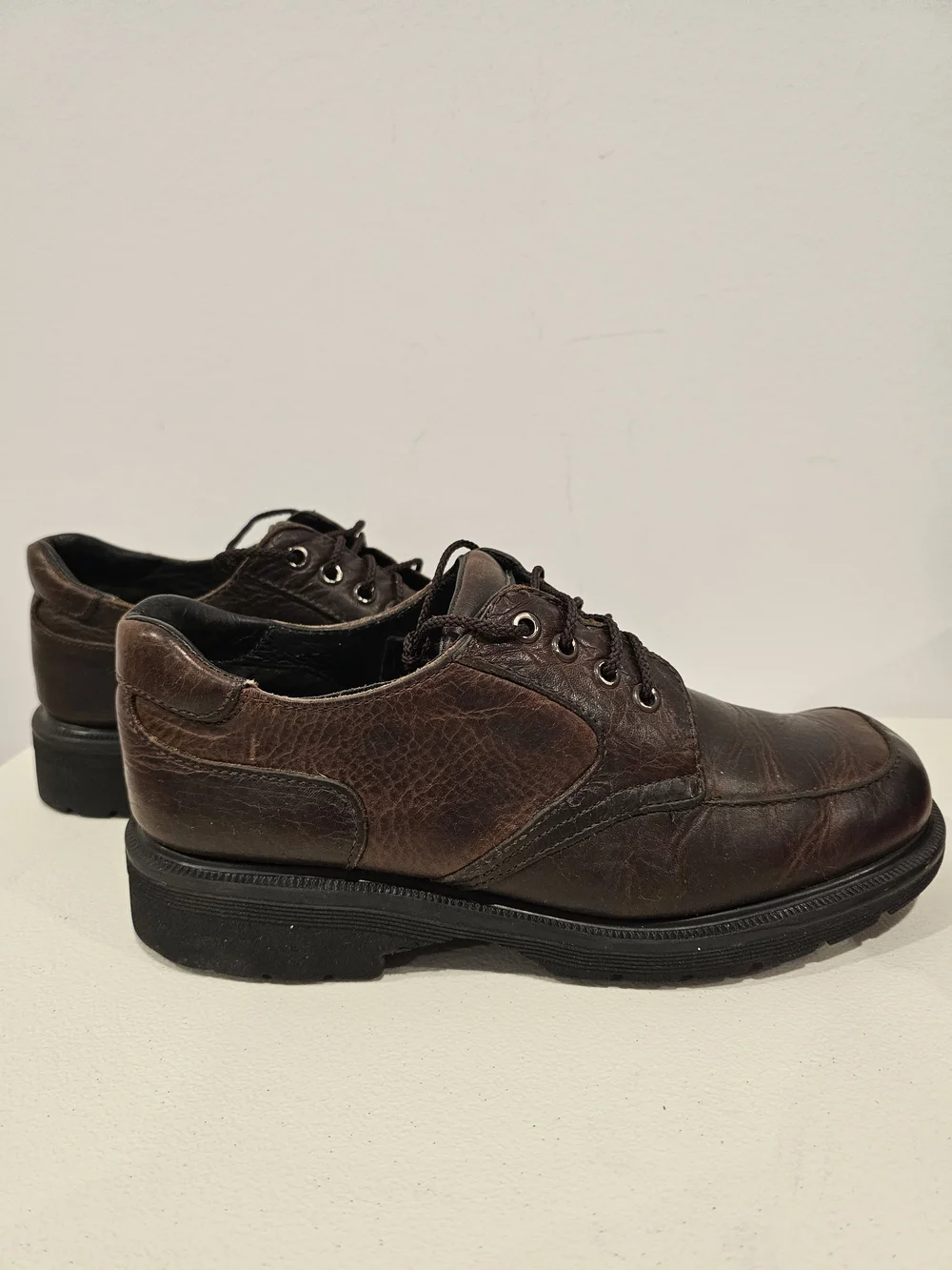 Dr. Martens Dark Brown Leather Derby Shoes